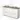 Modulo Plato Vanity units for countertop basin | 160 cm Matte white Flat front Mid brown oak worktop 4 high drawers BMK14-00517