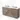 Modulo Plato Vanity units for countertop basin | 160 cm Mid brown oak Handle-less front Matte white worktop 4 high drawers BMK14-00724