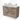 Houten badkamermeubel met twee witte waskommen, modern design, softclose lades en natuurstenen blad.