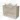 Modulo Plato Slim Vanity units for countertop basin | 100 cm Light grey oak Frame front Light brown oak worktop 2 Stacked drawers BMK37-01664