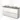 Modulo Plato Vanity units for countertop basin | 160 cm High-gloss white Handle-less front Mid brown oak worktop 4 high drawers BMK14-00510