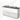 Modulo Plato Vanity units for countertop basin | 160 cm High-gloss white Handle-less front Dark brown oak worktop 4 high drawers BMK14-00511
