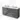 Modulo Plato Vanity units for countertop basin | 160 cm Dark grey concrete Flat front High-gloss white worktop 4 high drawers BMK14-00667