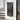 Verticale zwarte designradiator, rechthoekig, mat afwerking, moderne badkameraccessoire voor luxe verwarming.
