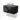 Floating Bathroom unit Black wood with basin bowl, modern design, compact solution for stylish bathrooms.