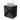 Black bathroom furniture set with wood-look worktop and white countertop wash basin, modern design suitable for luxury bathroom design.