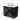 Black wooden bathroom unit with two drawers, white ceramic vanity units for countertop wash basin and smooth finish, ideal for modern bathrooms.