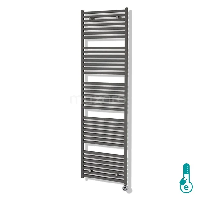 Zeus  Radiator Elektrisch | 60x204 cm Donkergrijs 1933 W att Aluminium DR57_0620RDN-E