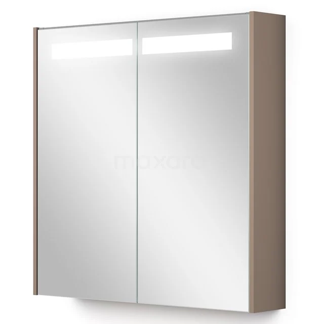 Mirror cabinet with lighting Modulo 70x70cm Taupe K99-0700-59008-02