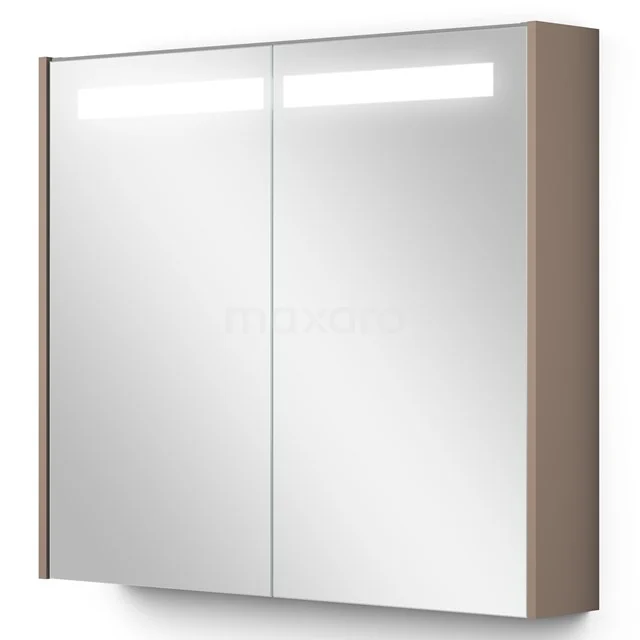 Mirror cabinet with lighting Modulo 80x70cm Taupe K99-0800-59008-02