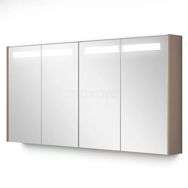 Spiegelkast Met Verlichting Modulo 140x70cm Taupe K99-1400-59008-02