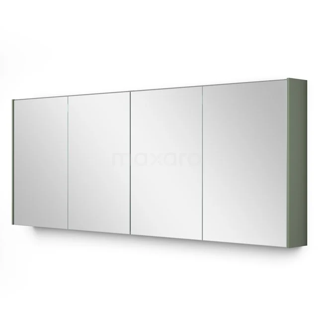 Spiegelkast Met Verlichting Modulo 180x70cm Saliegroen K99-1800-59009-12