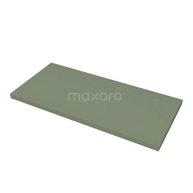 Modulo Basin worktop | 100 cm Sage green T06-1000-31200