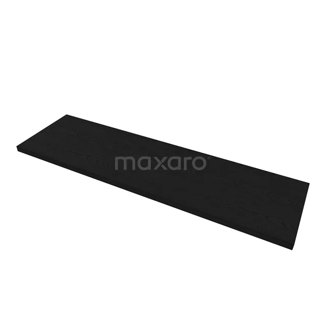 Modulo Basin worktop | 160 cm Black oak T06-1600-33100