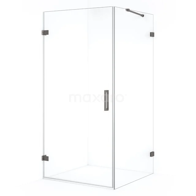 Duschkabine Diamond CDA211010220ZM Glasene Duschkabine mit Eck-Einstieg, klaren Paneelen und chromierten Scharnieren, ideal für moderne Bäder.