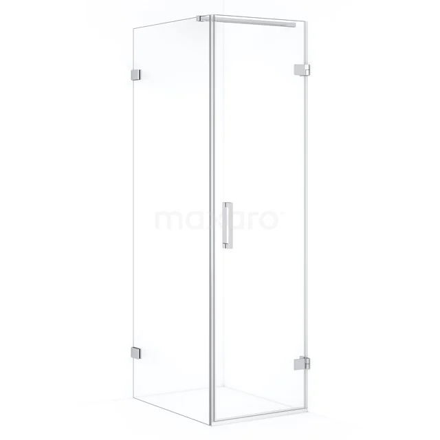 Diamond Shower cabin | 70x60 cm Chrome Clear glass Pivot door Rectangle CDA220607120C Glass shower enclosure with chrome hinges, minimalist design and sleek frame; ideal addition to any modern bathroom.