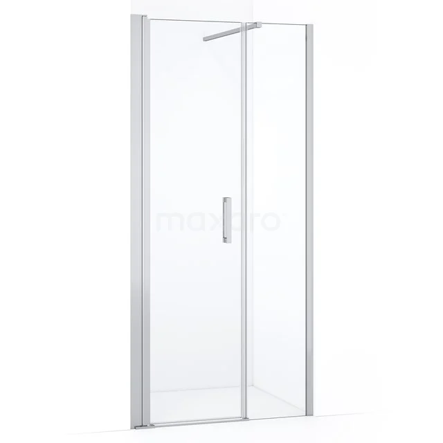 Diamond Shower door | 90 cm Chrome Clear glass Pivot door DDC106031110CN