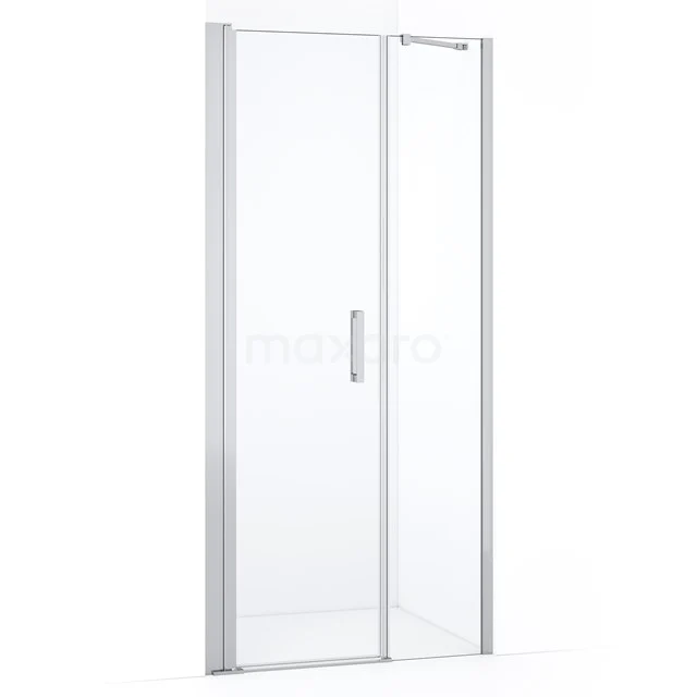 Diamond Shower door | 100 cm Chrome Clear glass Pivot door DDC107031210CN