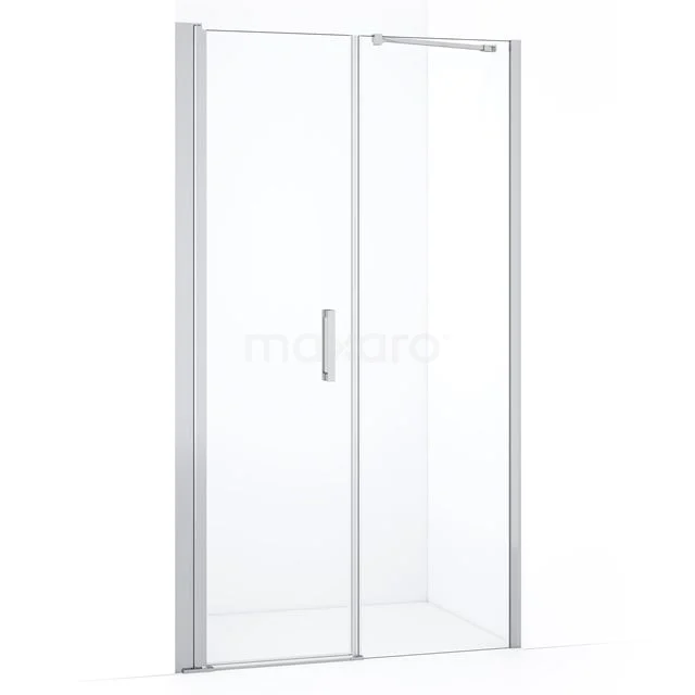 Diamond Douchedeur | 110 cm Chroom Helder glas Draaideur DDC106051210CN