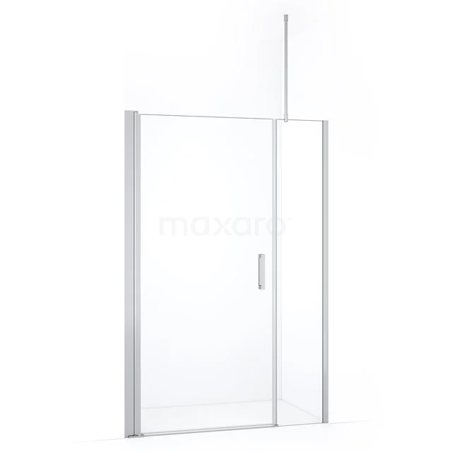 Diamond Shower door | 120 cm Chrome Clear glass Pivot door DDC109031710CN