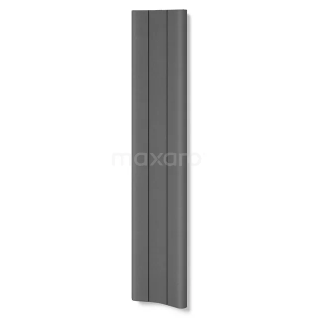Carme Designradiator | 37x180 cm Donkergrijs 774 W att Aluminium Centrale verwarming DR62_0318RD