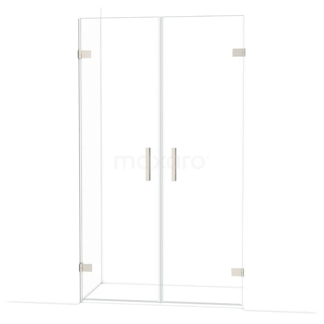 Duschtür Diamond DDE2060620BR Glasene Duschtür mit Scharnieren, transparentes Design, rostfreie Griffe, ideal für moderne Bäder.