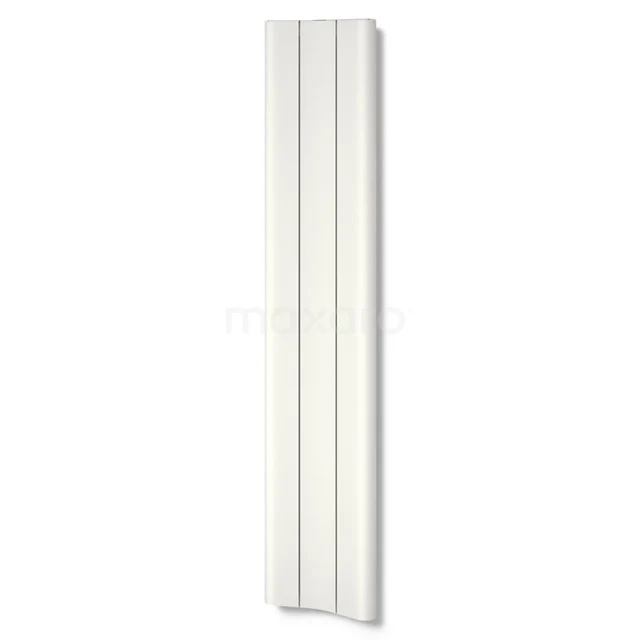 Aluminium Design-Heizkörper Carme Matt Weiß 774 Watt 37x180cm Vertikal DR62_0318SW Weißes Aluminium-Duschprofil, schmal und stilvolles Design, ideal als Abdichtung im Badezimmer für eine moderne Ausstrahlung.