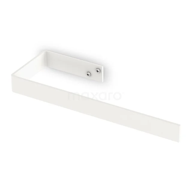 Handtuchhalter Design-Heizkörper Edelstahl Gebürsteter Stahl Matt Weiß Gerade DRA15SW Weiße Handtuchhalter aus Metall, minimalistisches Design für das Badezimmer; geeignet für die Wandmontage, klar und modern.