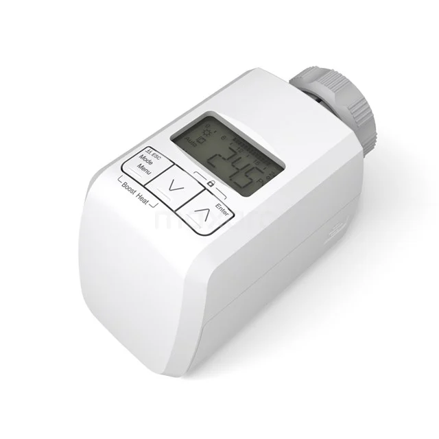 Digitale Radiator Thermostaatknop Voor Radiatorkraan Wit DRPTH001