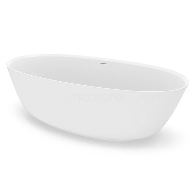 Sarezzo Freistehende Badewanne | 170x80cm Solid Surface Matt Weiß VSB24-MN Sarezzo Freistehende Badewanne | 170x80cm Solid Surface Matt Weiß VSB24-MN