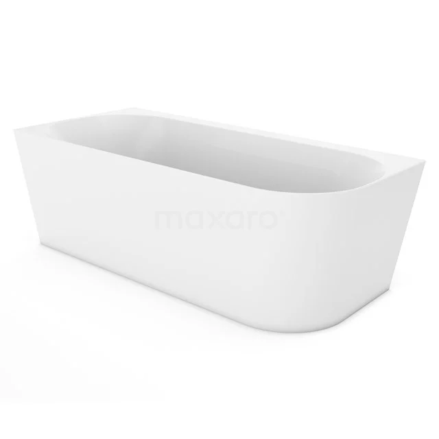 Velino Corner Bath | 165x75cm Acrylic Matte White Links VSA73LM