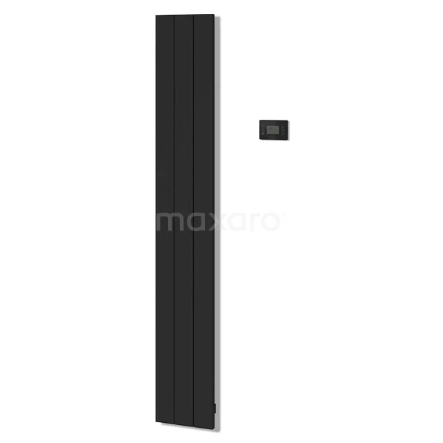 Jupiter Radiator Elektrisch | 27,6x180 cm Mat zwart 886 W att Aluminium DR52_0318SBN-E