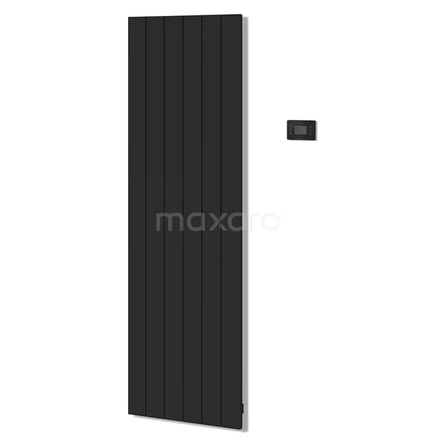 Jupiter Radiator Elektrisch | 55,5x180 cm Mat zwart 1771 Watt Aluminium DR52_0618SBN-E