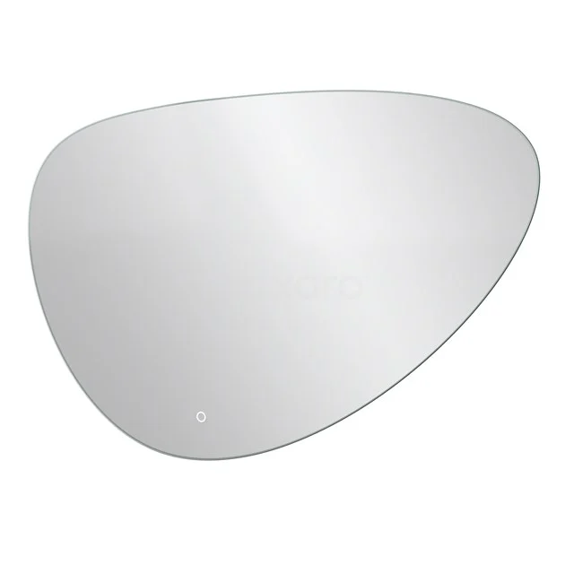 Organic bathroom mirror with LED lighting Nuvolo 120x80cm M17-1200-43080