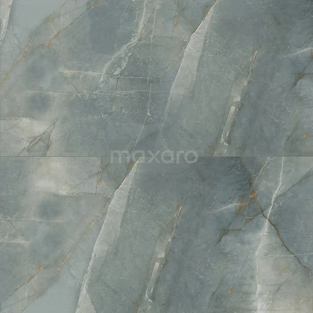 Denim Blue Glans Vloer-/Wandtegel | 60x120 cm Grijs Natuursteenlook 303-080101