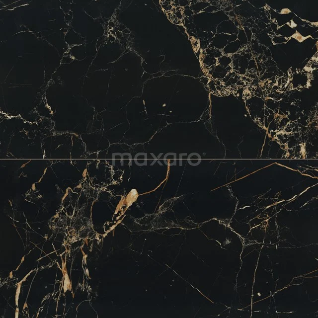 Falcon Black Gold Floor/wall tile | 60x120 cm Black Natural stone look 303-120101