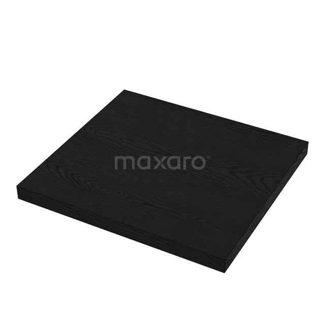 Modulo Plato Slim Basin worktop | 50 cm Black oak T09-0500-33100