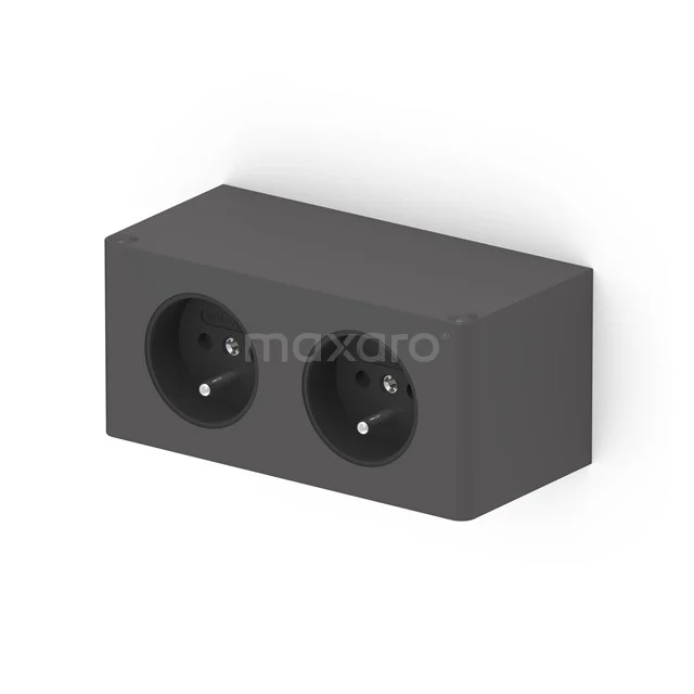 Doppelsteckdose - Typ E - BE/FR 911011147