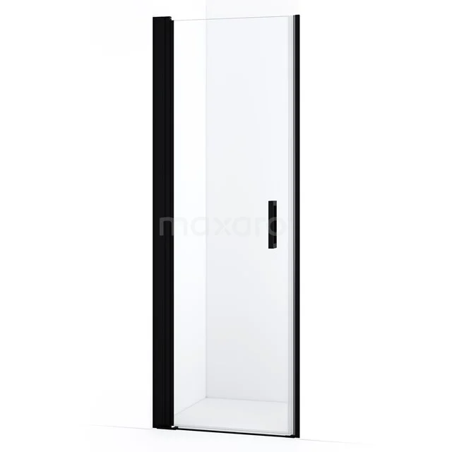 Diamond Shower door | 65 cm Matte black Clear glass Pivot door DDA106220MBN