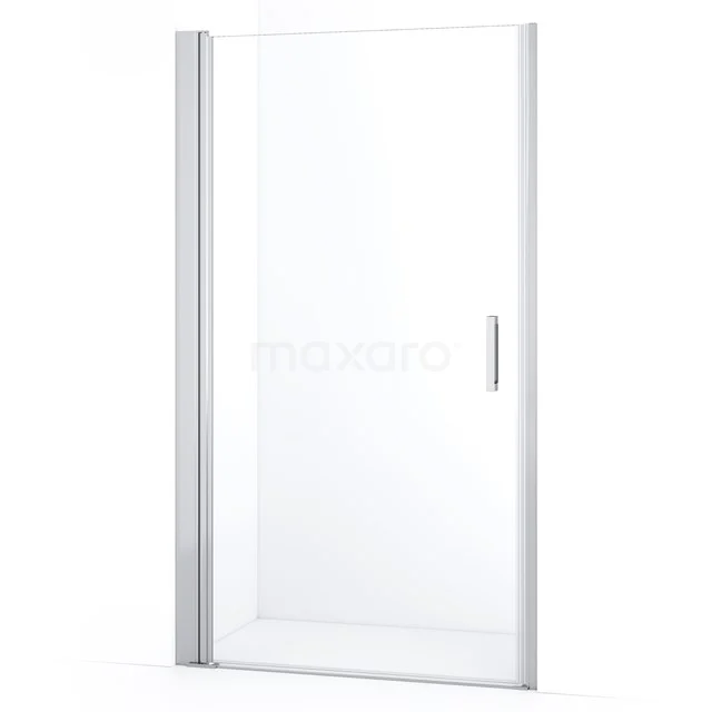 Diamond Shower door | 100 cm Chrome Clear glass Pivot door DDA109230CN