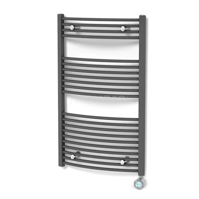 Venus  Radiator Elektrisch | 60x118 cm Donkergrijs 668 W att Staal DR18-0611RDN-EN