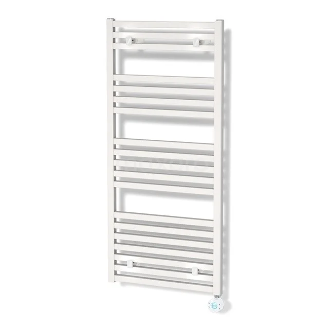 Zeus  Radiator Elektrisch | 50x122 cm Hoogglans wit 890 W att Aluminium DR57_0512GWN-EN