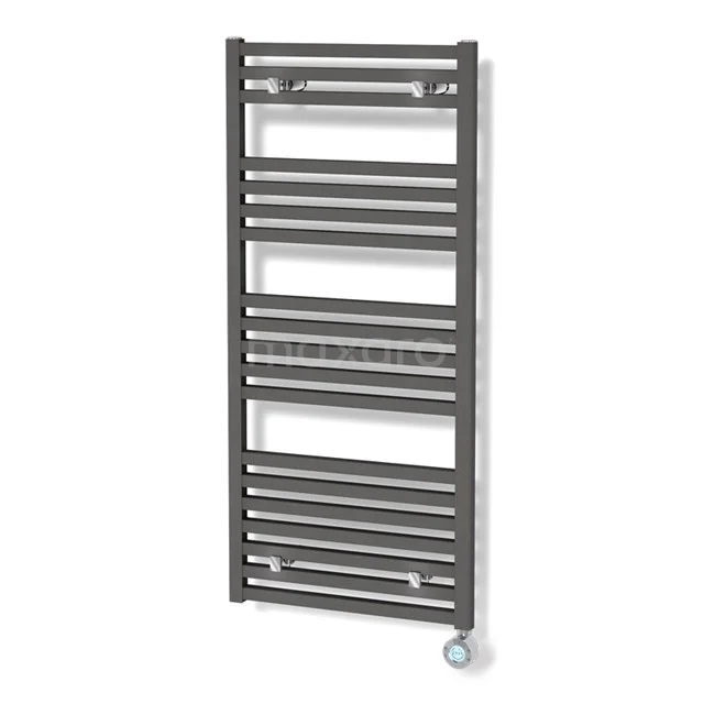Zeus  Radiator Elektrisch | 50x122 cm Donkergrijs 890 W att Aluminium DR57_0512RDN-EN