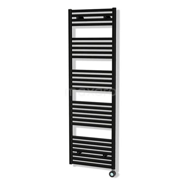 Zeus  Radiator Elektrisch | 50x174 cm Mat zwart 900 W att Aluminium DR57_0517SBN-EN