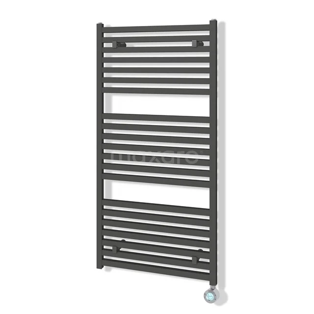 Zeus  Radiator Elektrisch | 60x120 cm Donkergrijs 1160 W att Aluminium DR57_0612RDN-EN