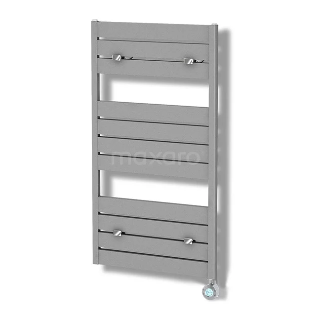 Pluto  Radiator Elektrisch | 60x120 cm Lichtgrijs 749 W att Aluminium DR60_0612RLN-EN