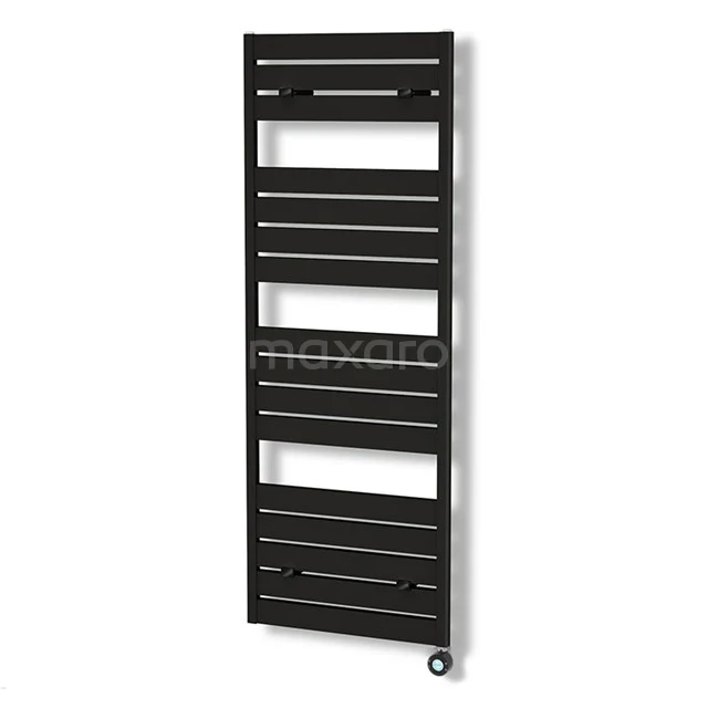 Pluto  Radiator Elektrisch | 60x180 cm Mat zwart 900 Watt Aluminium DR60_0618SBN-EN
