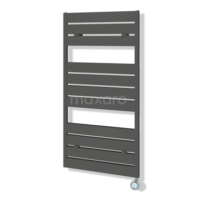 Pluto  Radiator Elektrisch | 60x120 cm Donkergrijs 749 W att Aluminium DR60_0612RDN-EN