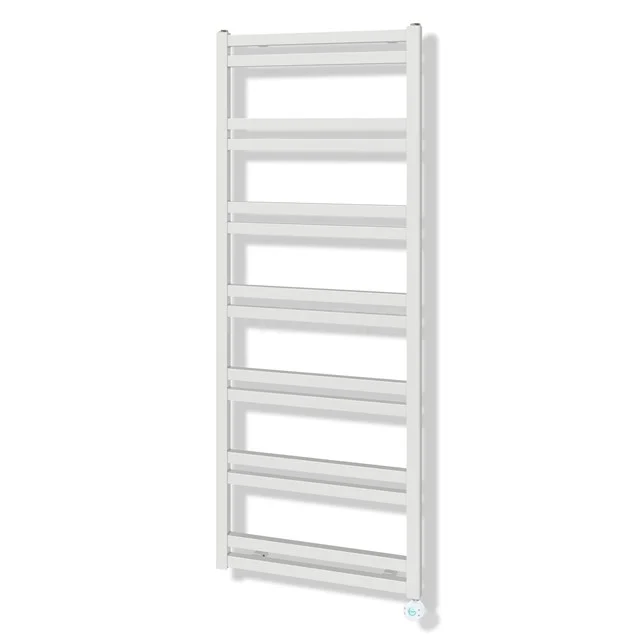 Alu-Heizkörper Sirius Gloss White 733 Watt 50x127,6cm Vertikal DR66_0512GWN-EN