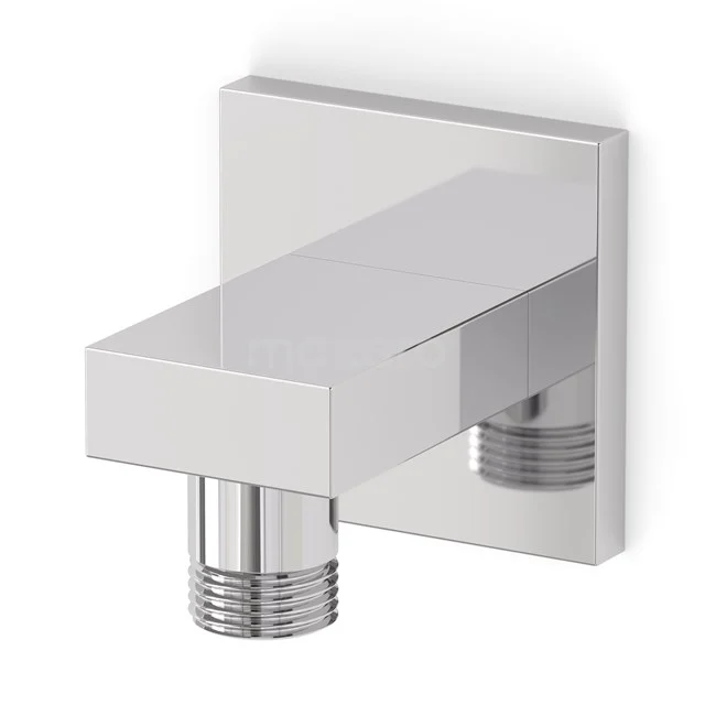 Brauseschlauchverbinder Cubic Chrom, Wandmontage, Chrom 22.156.600